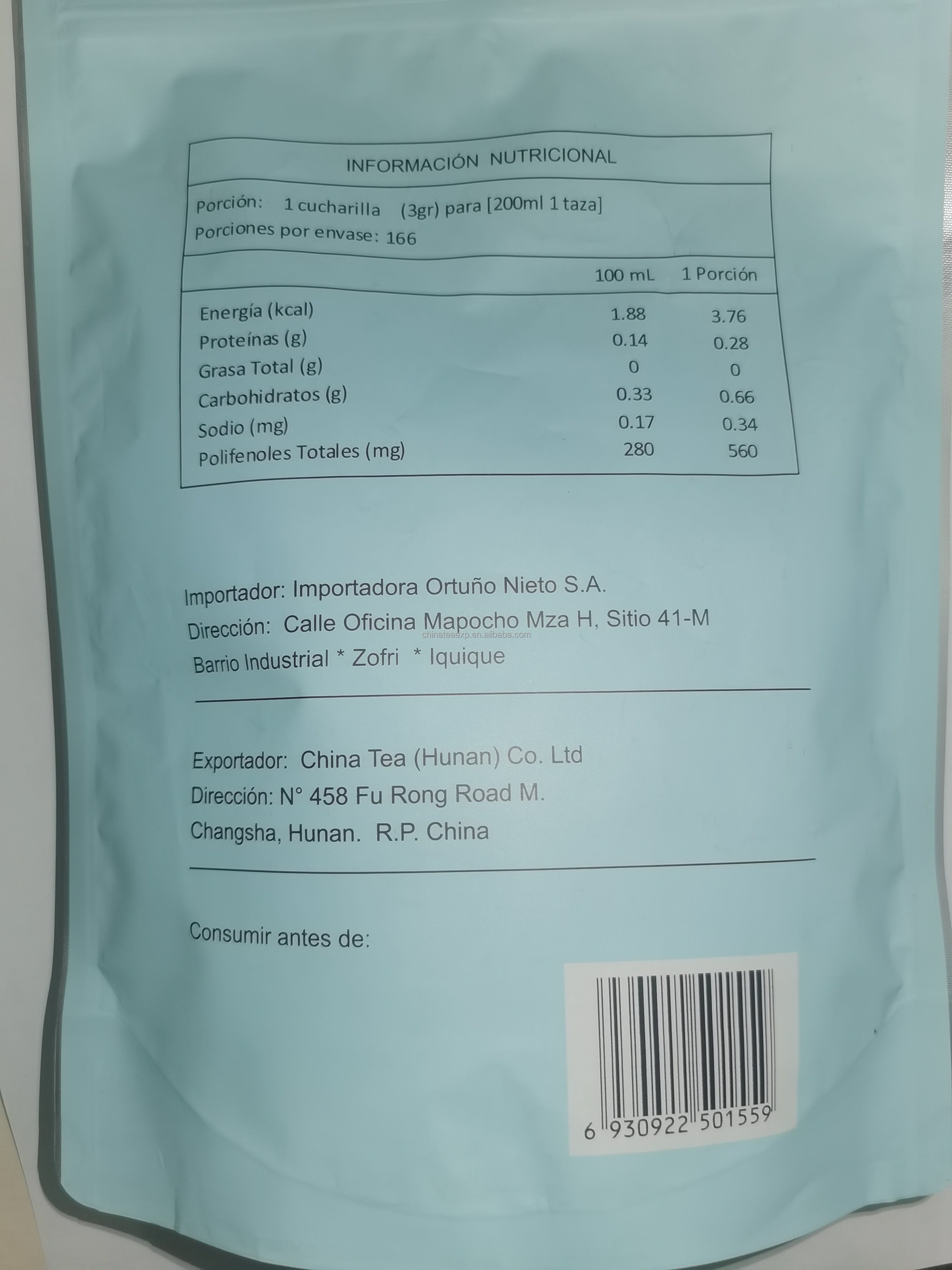HN12 Chinese Tradition slimming tea Hot Sale High Quality Stand Bag 500g Oolong Tea