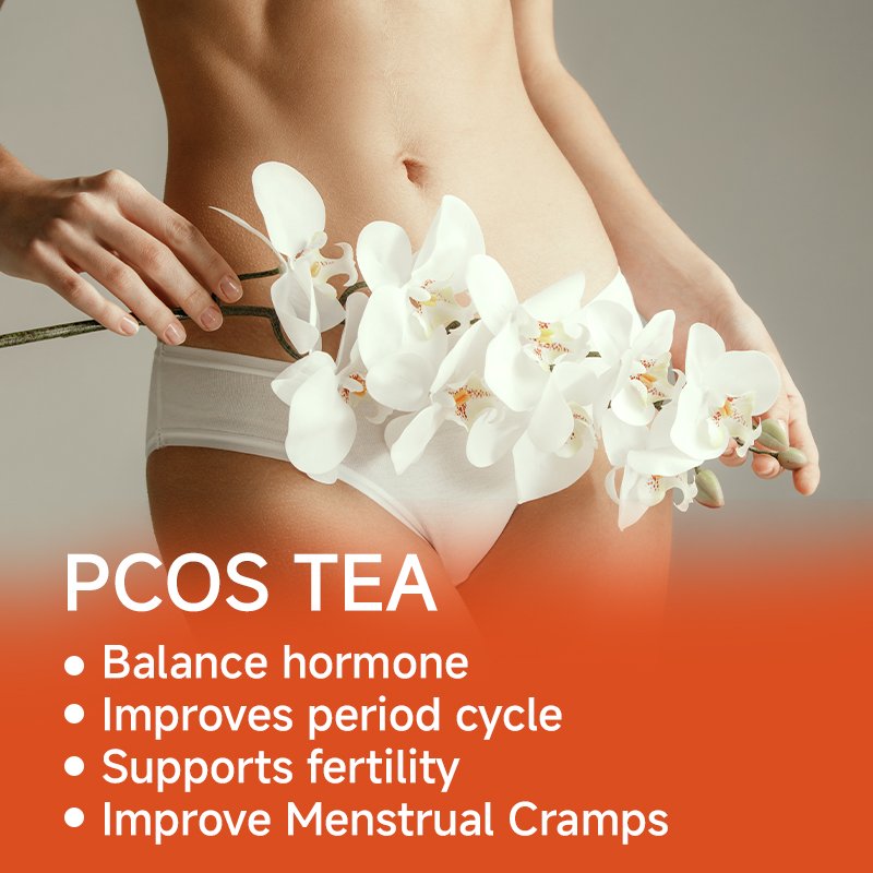 OEM Chinaherbs hot selling Warm Uterus PCOS womb tea herbal fertility tea hormone balance natural herbal pcos tea bag