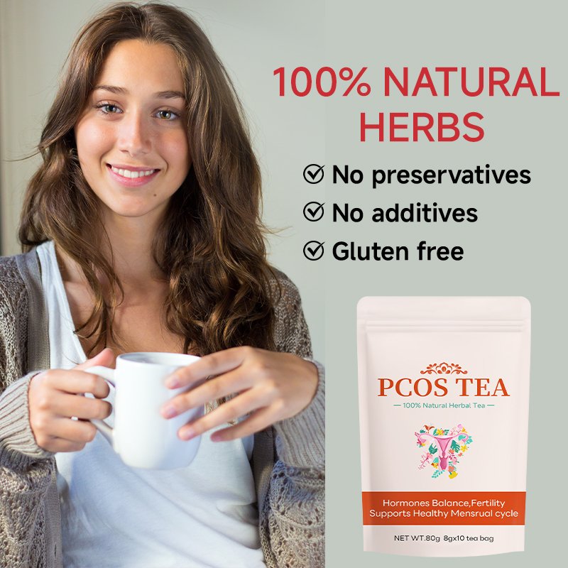 OEM Chinaherbs hot selling Warm Uterus PCOS womb tea herbal fertility tea hormone balance natural herbal pcos tea bag