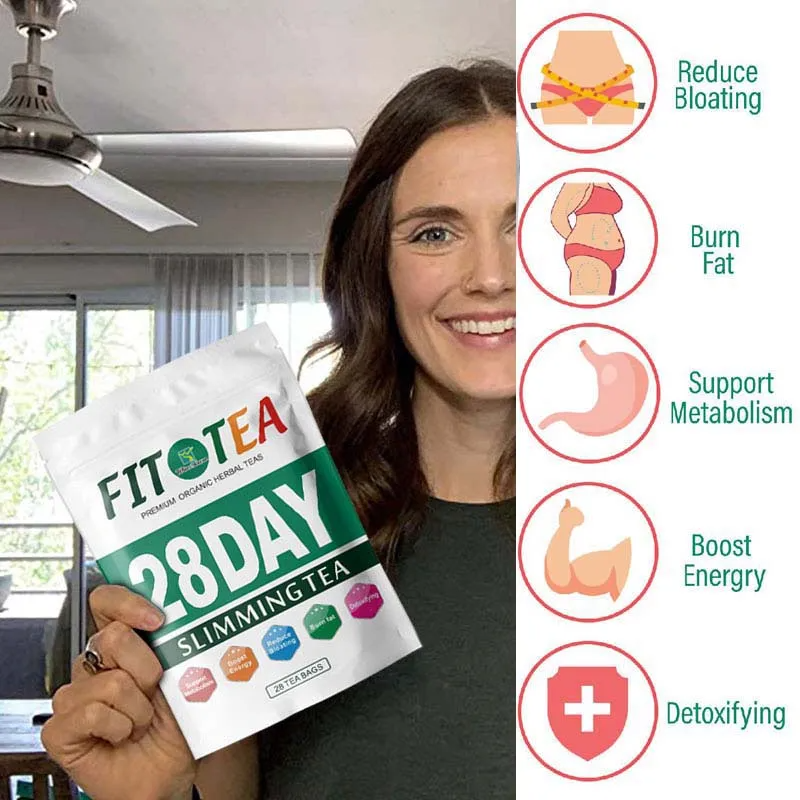 China beauty slim fit green tea weight loss herbal 28 days skinny detox fat burning slimming tea