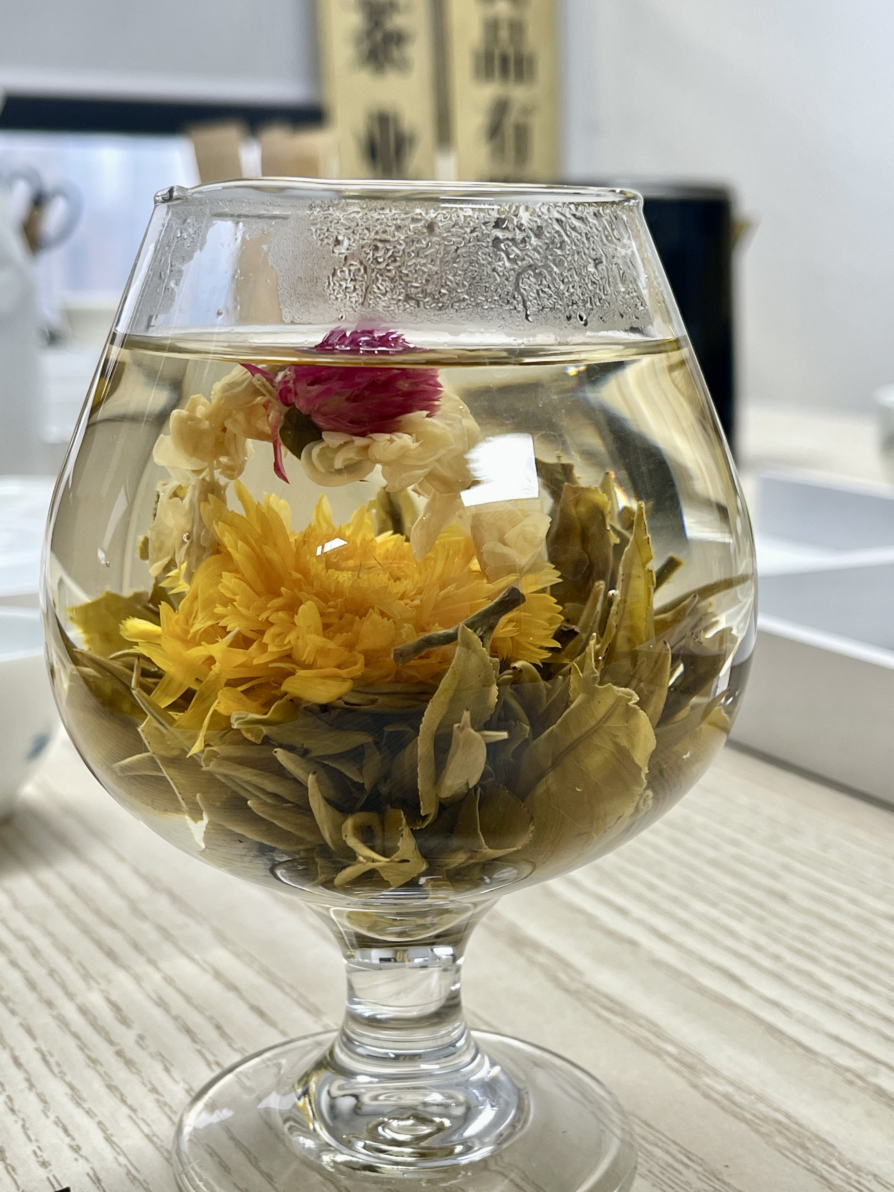 Top Grade Hand Made Blooming Tea Beverage Slimming Artistic Flower Organic Jasmine Green Tea Full Leaf Tea
