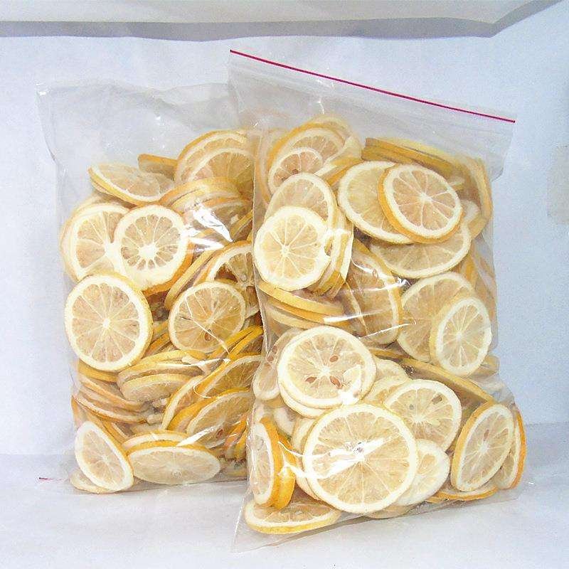Chinese freeze dried lemon fruits slimming tea high Vc lemon tea slices Frozen dried lemon for sale