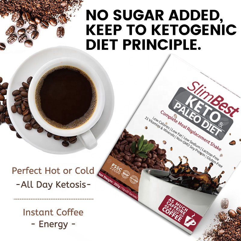 Export keto meal replacement coffee Meal Replacement Shake oem factory