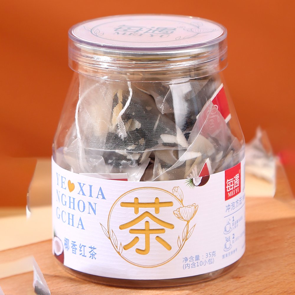 Chinese Natural Herbal Tea Fruit and Flower Tea Bag Slimming tea, winter melon, lotus leaf, mint tea 30g/bottle