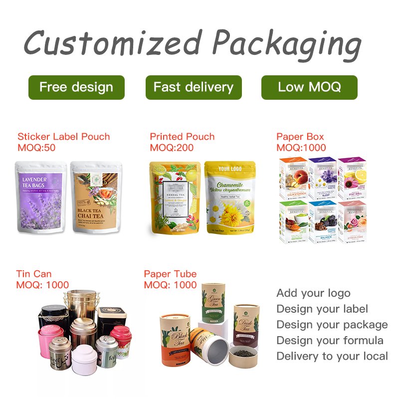Custom Superfood Organic Ceremonial Grade Matcha Ashwagandha Mushroom Matcha Powder