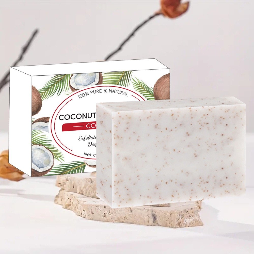 Natural Shea Butter Olive Oil Soap Coconut Coffee Goat Milk Avocado Soap Lightening Handmade Oatmeal Face Bath Body Scrub Soap
