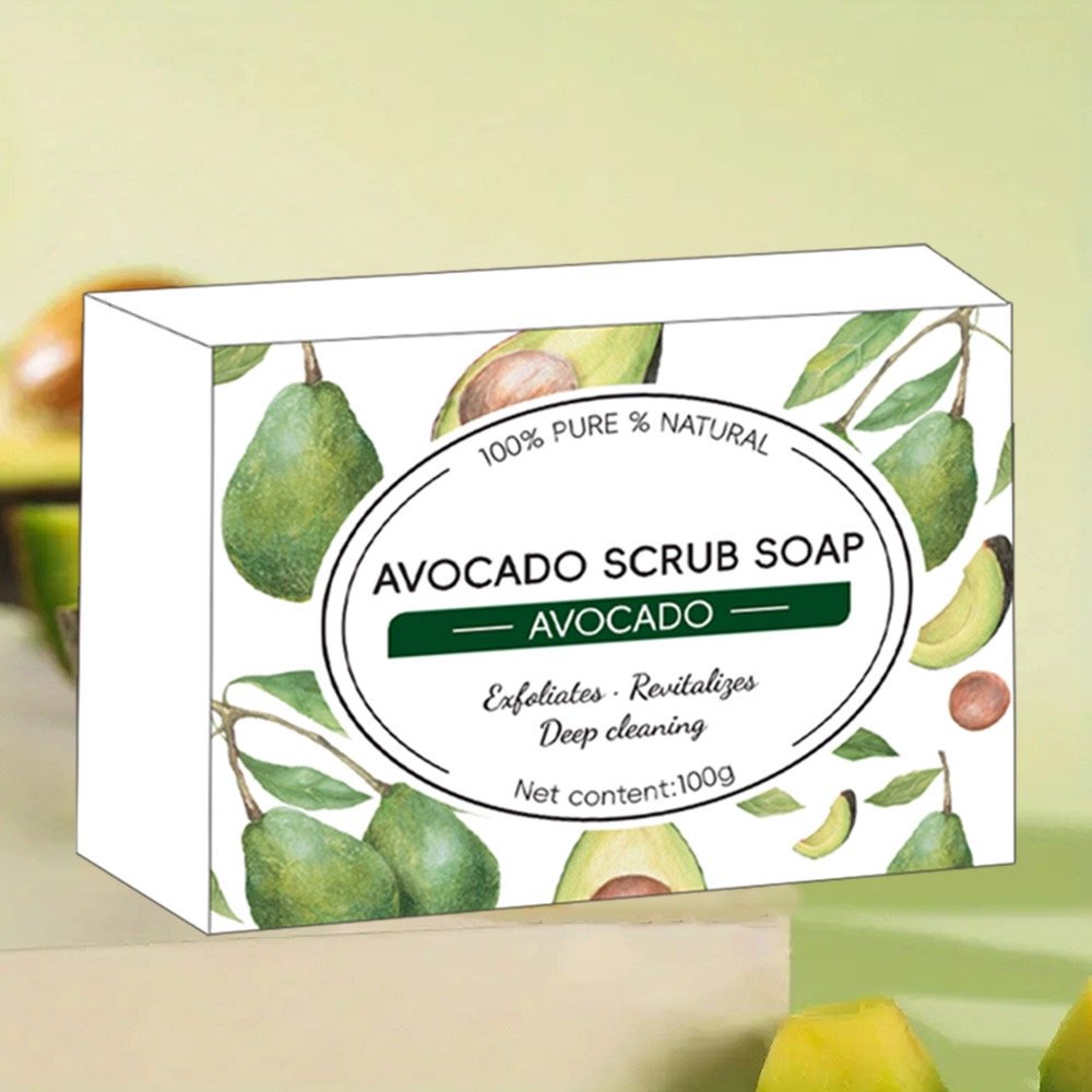 Natural Shea Butter Olive Oil Soap Coconut Coffee Goat Milk Avocado Soap Lightening Handmade Oatmeal Face Bath Body Scrub Soap