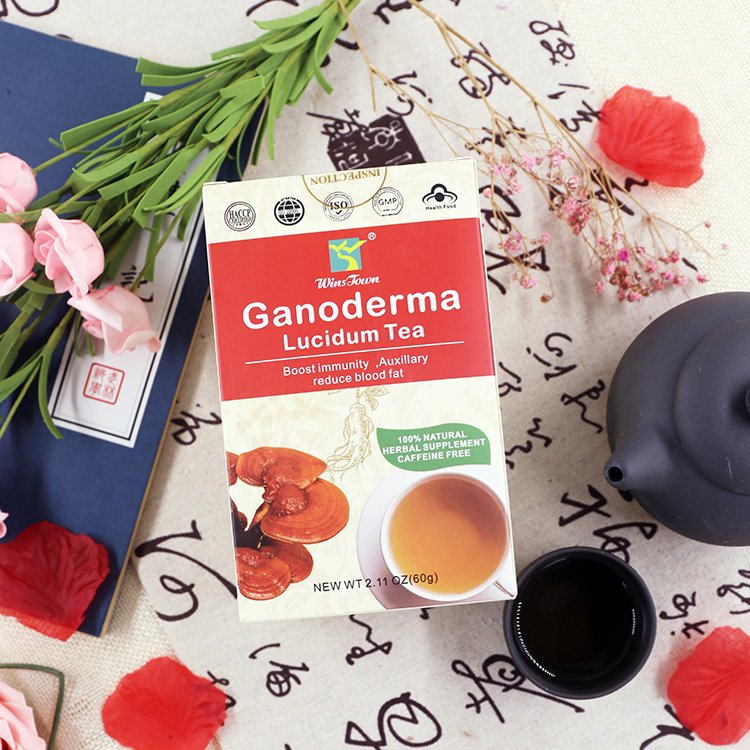 Ganoderma tea filter paper tea bag OEM processing Refreshing invigorating energizing