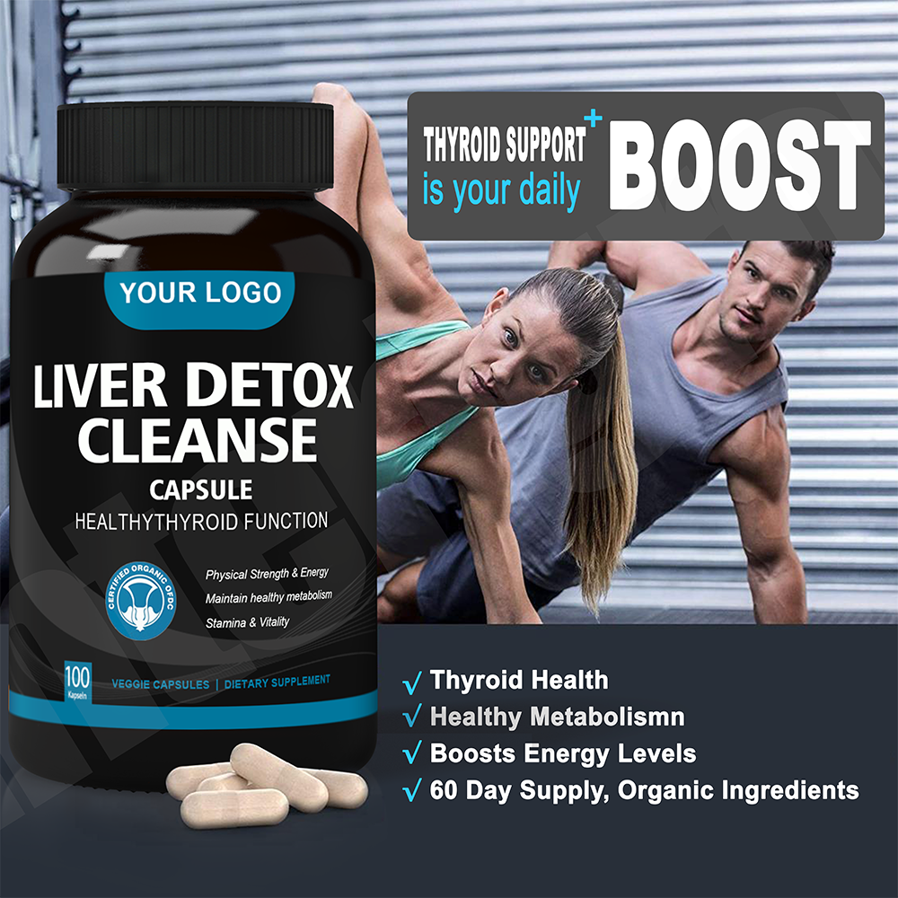 OEM halal herbal liver cleanse and detox repair pills Tea weight lossy Slimming Nature liver detox cleanse capsules