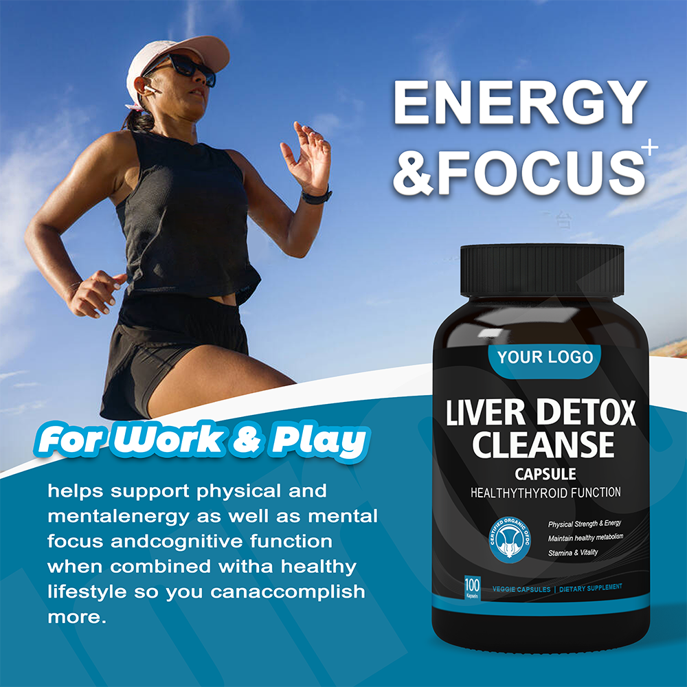 OEM halal herbal liver cleanse and detox repair pills Tea weight lossy Slimming Nature liver detox cleanse capsules