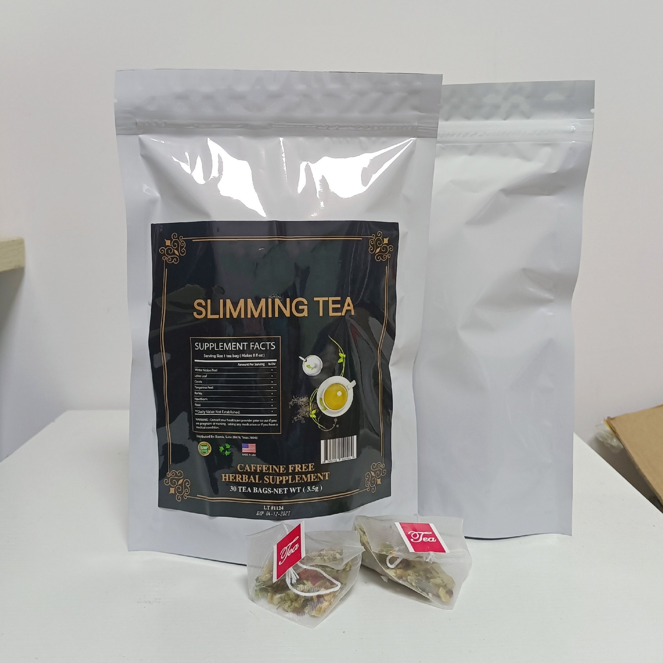 Organic Magic Flat Tummy Slim Fat Burning Magic Loss Weight Diet Fit Detox Slimming Tea