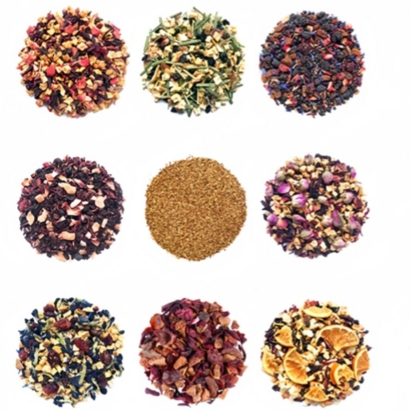 Private Label Natural 300 Premium Ingredients Citrus Grapefruit Vanilla Iced Early Tea Decaffeinated Blend Flavored Tea