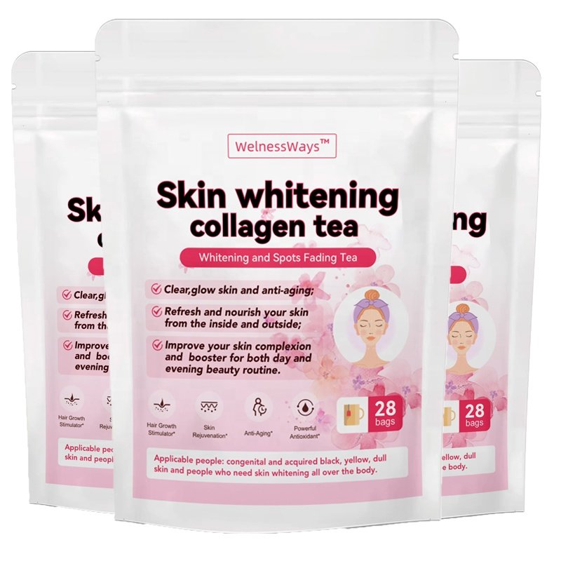 lightens your skin and helps to prevent the formation of spots Skin whitening collagen tea Whitening and Spots Fading Tea
