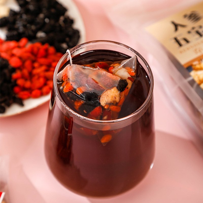 TZ004 OEM Label Slimming Tea For Flat Stomach Herbal Tea For Diet Ginseng Herbal Tea