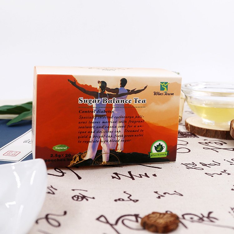 Winstown Huangbai seaweed cassia yam substitute tea 2.5g*20 sachets/Box Chinese herbal plants Sugar balance tea