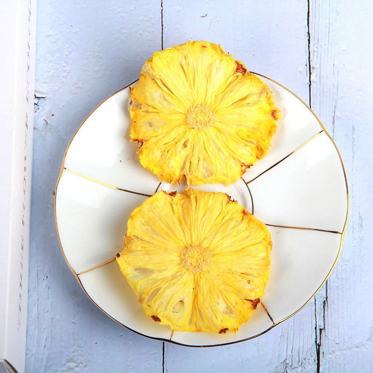 Chinese Dry fruits slices tea No additives pineapple fruits slices Air dry sugar free pineapple fruits