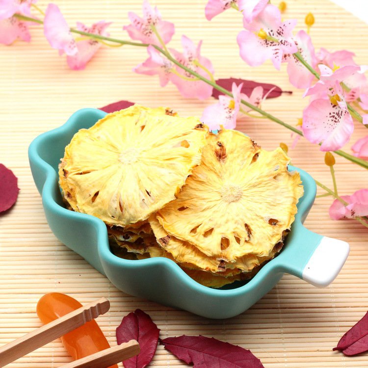 Chinese Dry fruits slices tea No additives pineapple fruits slices Air dry sugar free pineapple fruits