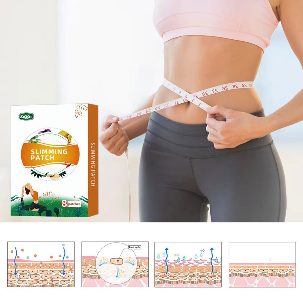 Healthy Slimming Slim Navel Stick Magnetic Slim Detox Fat Burning Patch Pads Slim Patch For Keep Slim
