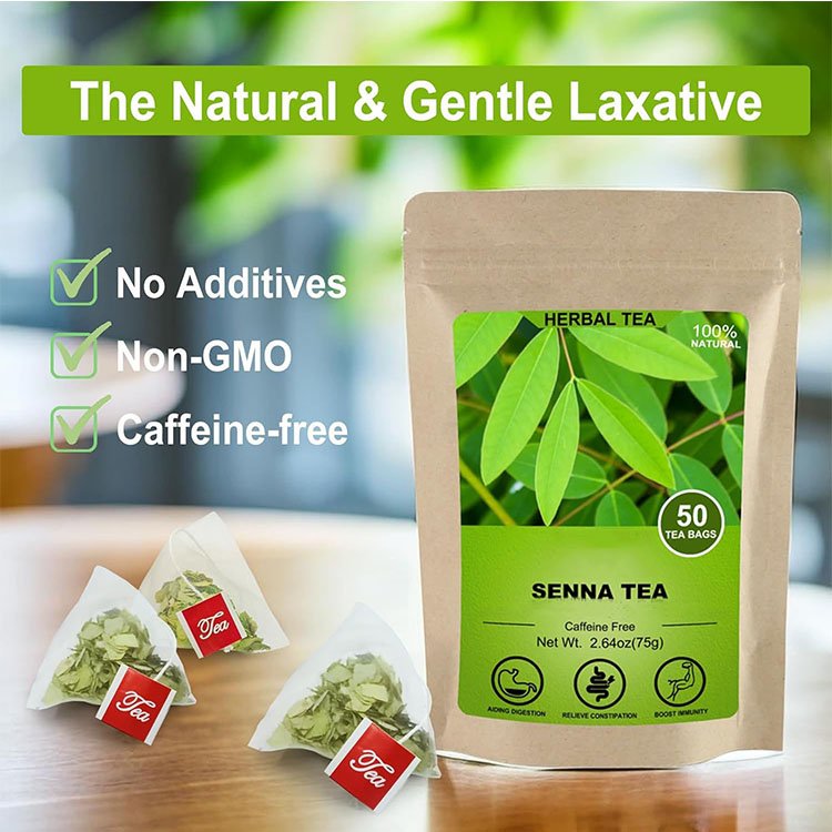 Private Label Slim Tea Naturally Senna Leaf Teabag Cleansing Body Slimming Tea Flat Belly Weight LossTea for Constipation