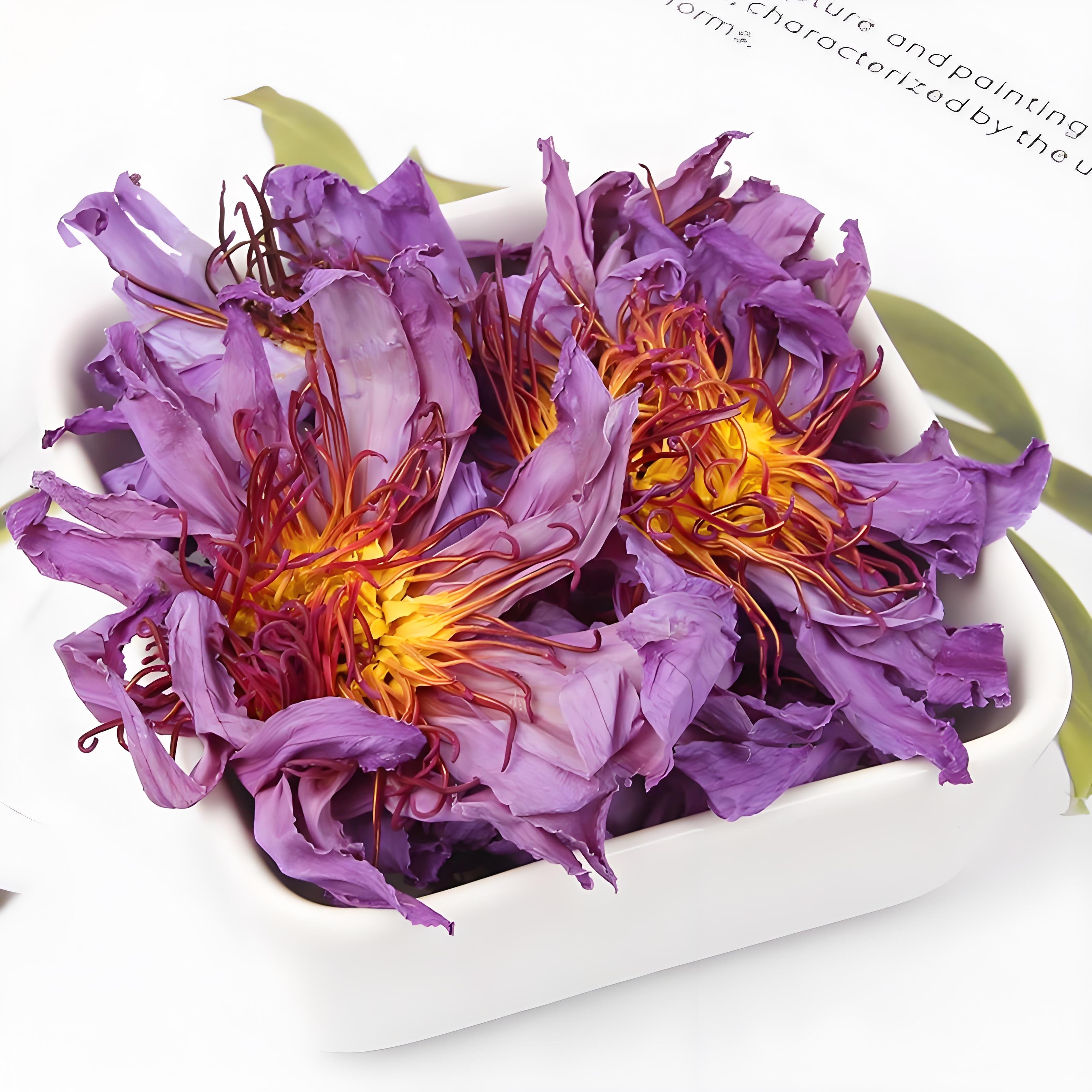 Private Label Blue Lotus Flower Tea Dried Blue Lotus Flower Tea organic dried lotus flower