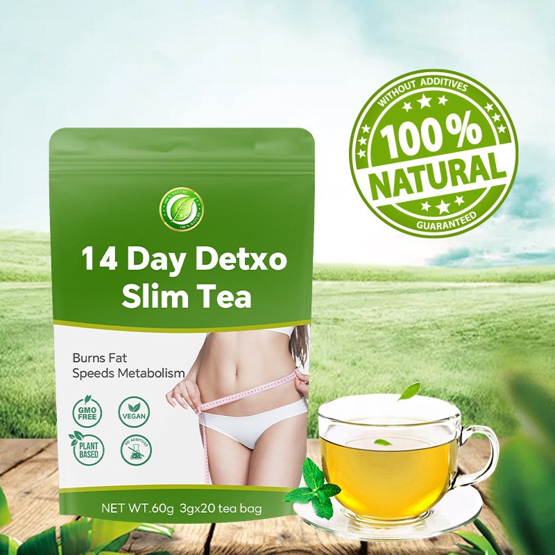 Chinaherbs 14 day slimming tea Organic slimming Tummy Tea private label Natural plants Empty body waste