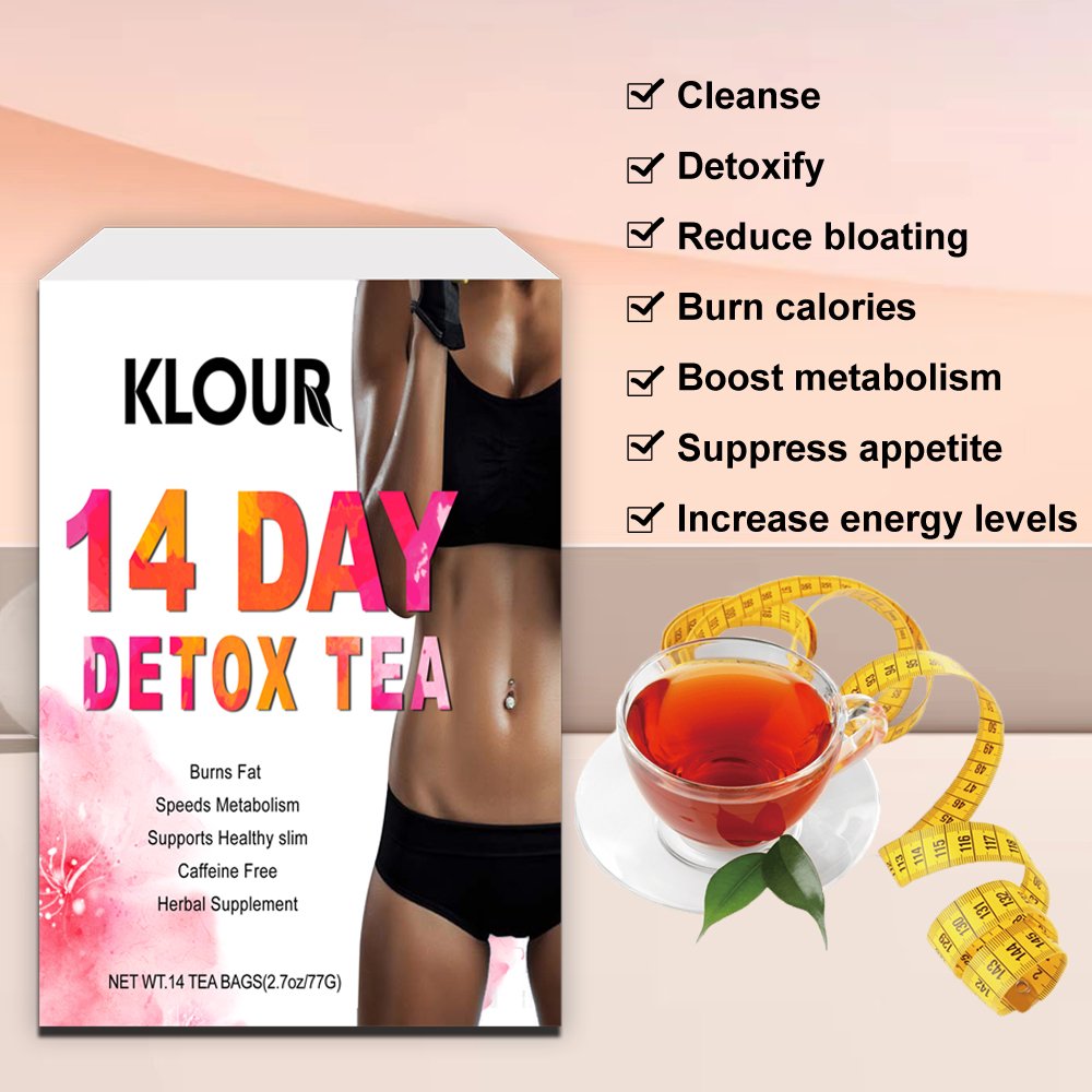 OEM Wholesale Detox Slim Tea 14 days Fast Weight Loss Custom Logo Tea bags detox Instant Nature Herbal tea