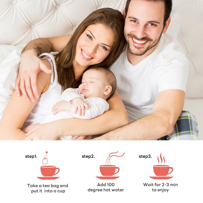 Chinaherbs Herbal Tea for Preconception Female Fertility Pregnancy Tea healthcare supplements for women