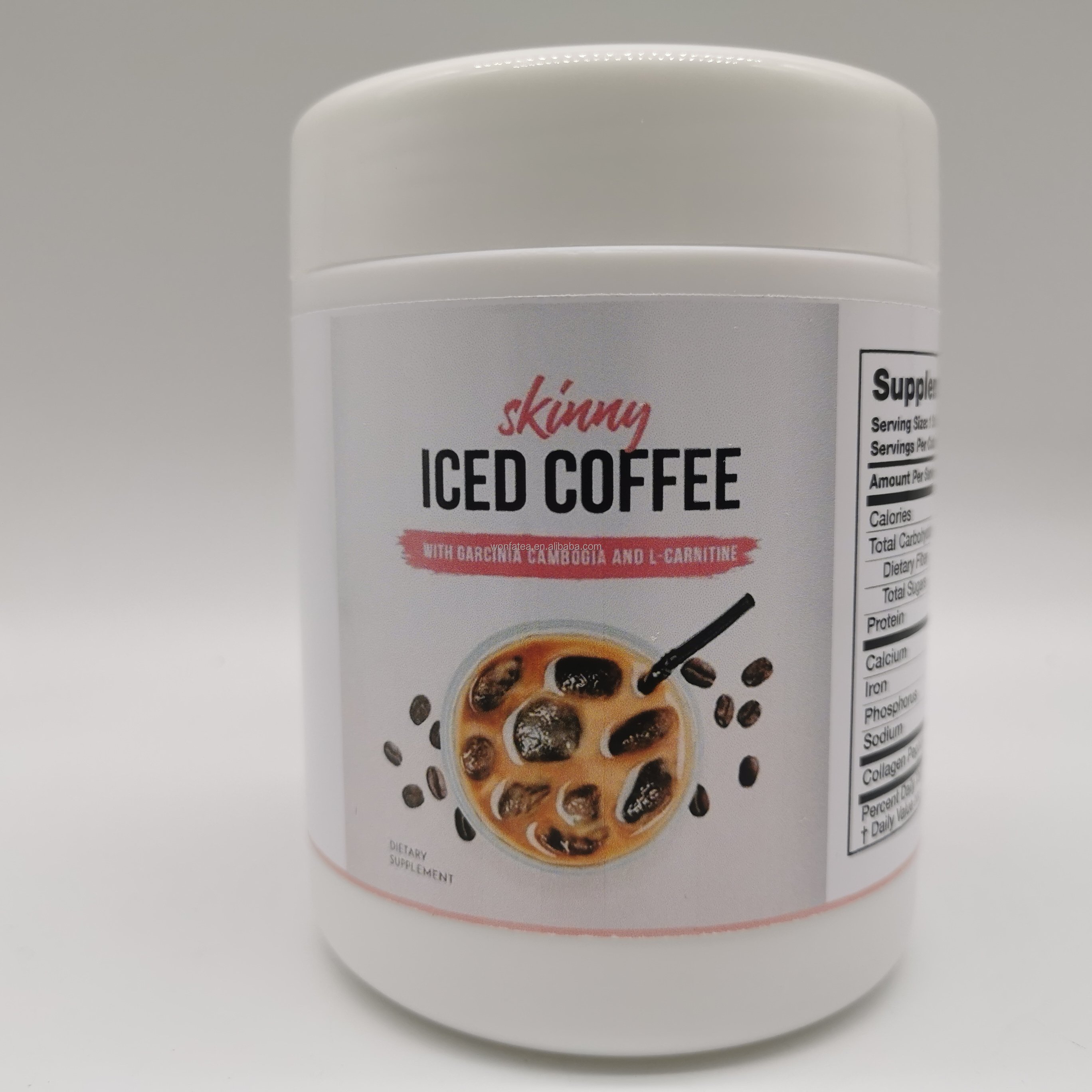 Super Skinny Slimming hot/iced Instant Coffee for body weight loss private label service