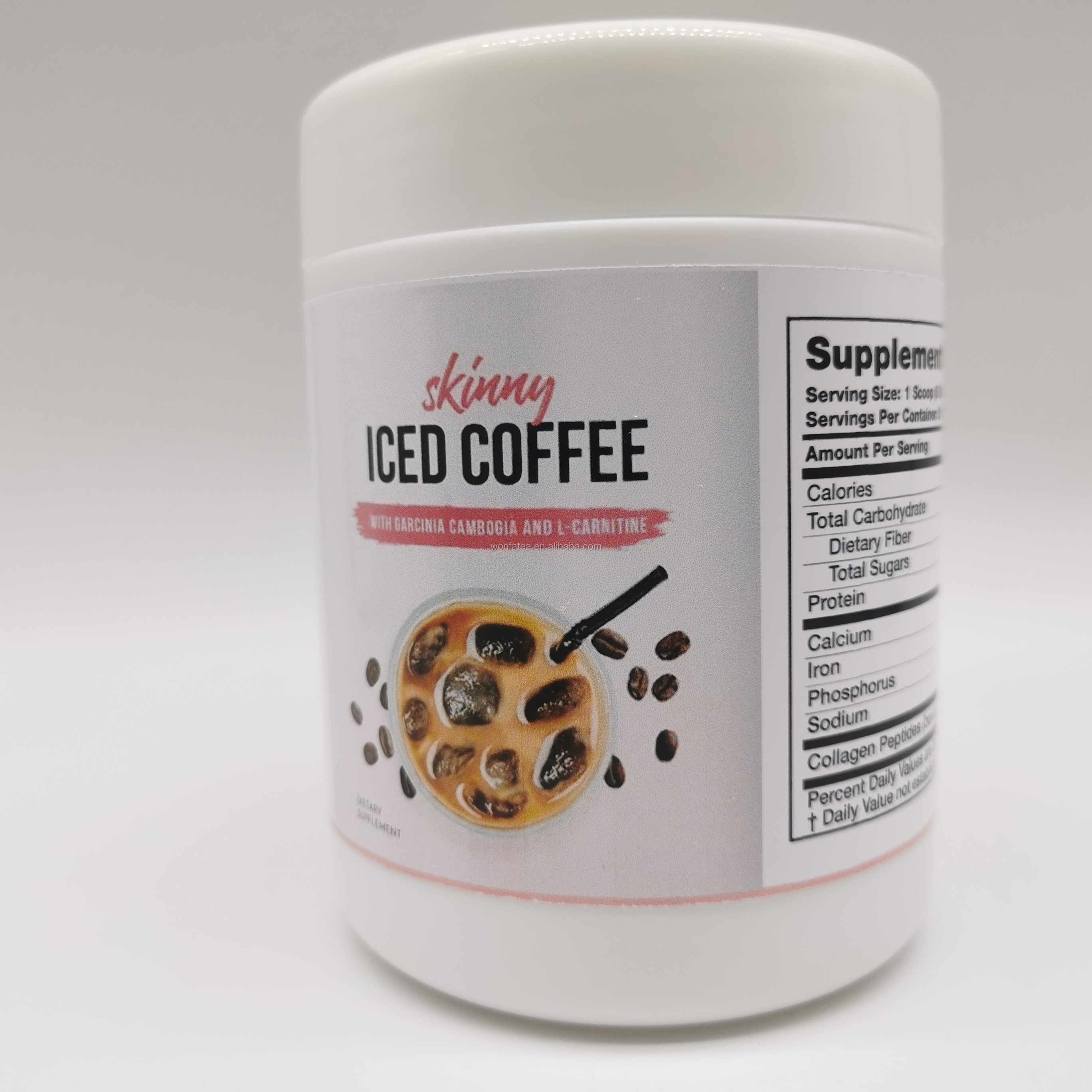 Super Skinny Slimming hot/iced Instant Coffee for body weight loss private label service