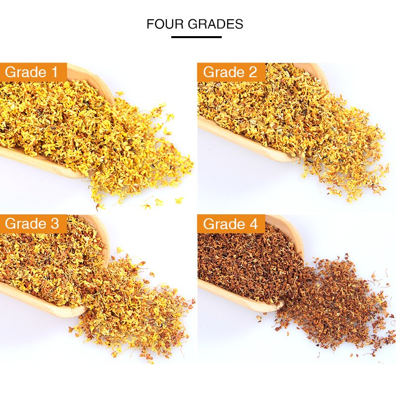 Gui Hua Haccp Certificate Herbal Loose Flower Tea Dried Osmanthus Fragrans