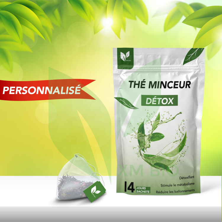 Customized 14 Days Slimming Tea Burn Fat Weight Loss Slim Green Tea For Flat Belly The Minceur