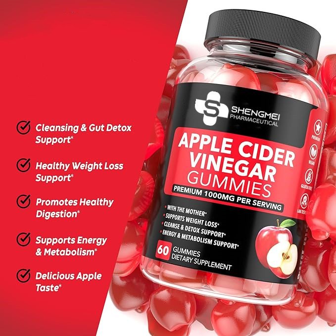 Private label Organic keto Apple Cider Vinegar Gummies weight loss detox slimming flat tummy healthcare supplements