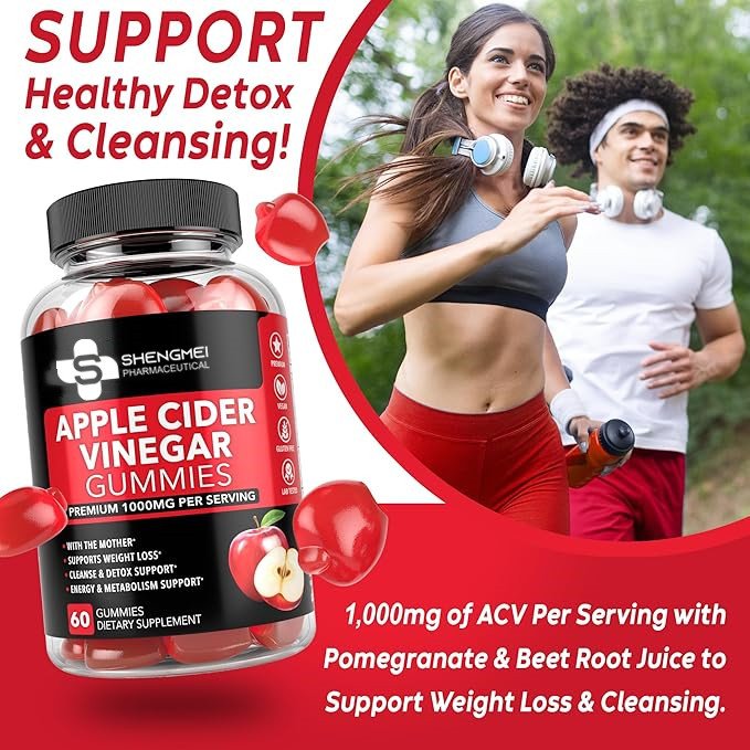 Private label Organic keto Apple Cider Vinegar Gummies weight loss detox slimming flat tummy healthcare supplements