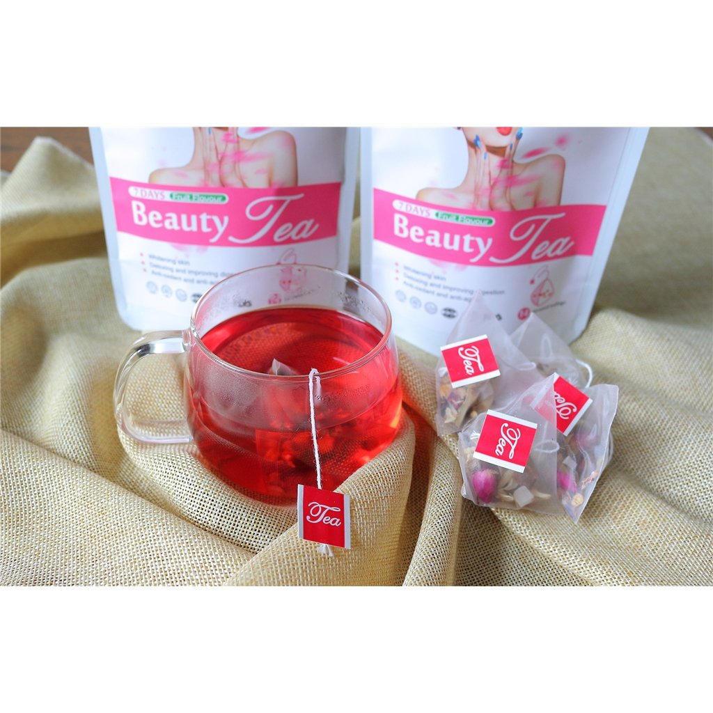 Private label beauty tea skin glowing teas natural herbal products GMP factory with HALAL HACCP ISO