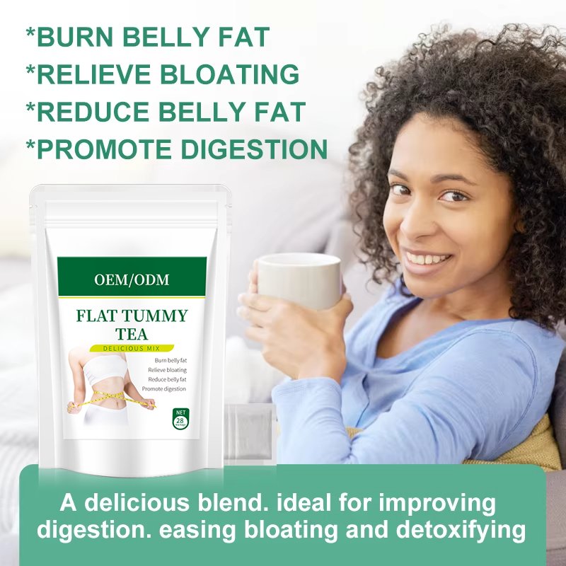 Private Label Flat Tummy Tea 28 Days Detox Slimming Tea Organic Herbal Belly Tea