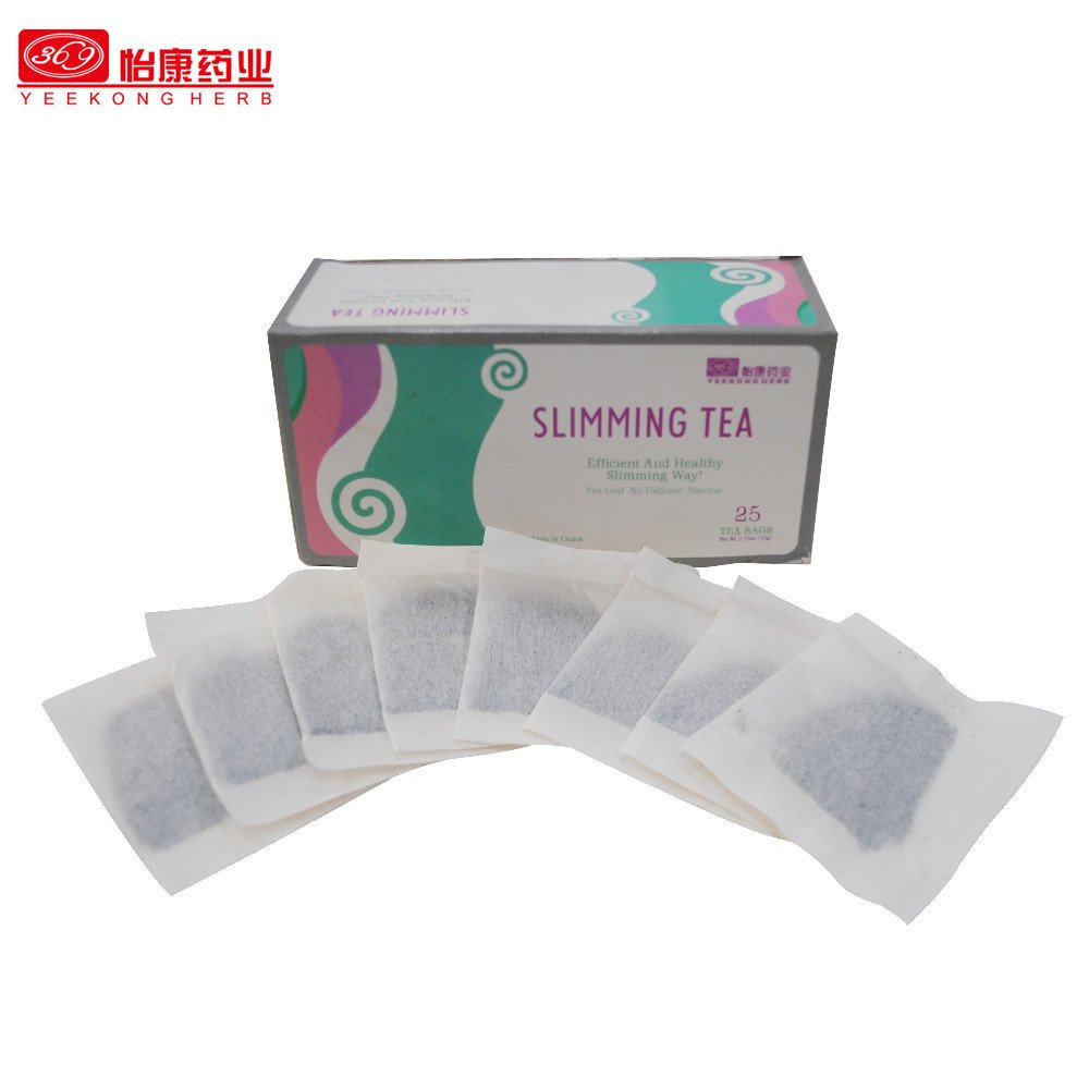 Chinese teabag packed herbal drink weight loss slimming
