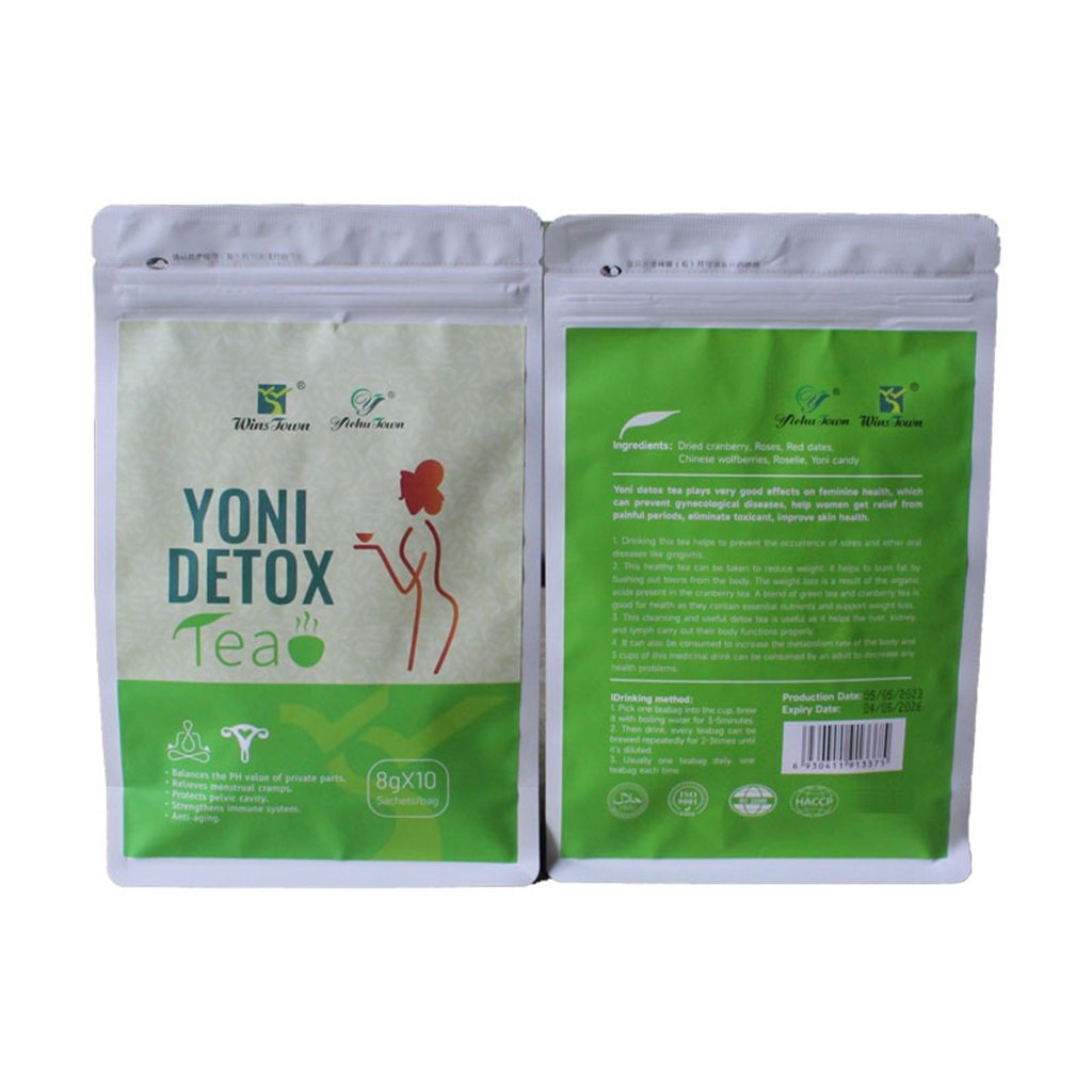 Yoni fit detox tea cranberry menstruation flat herbal slim natural womb female organic cleanse vegan dietary women relieve tea