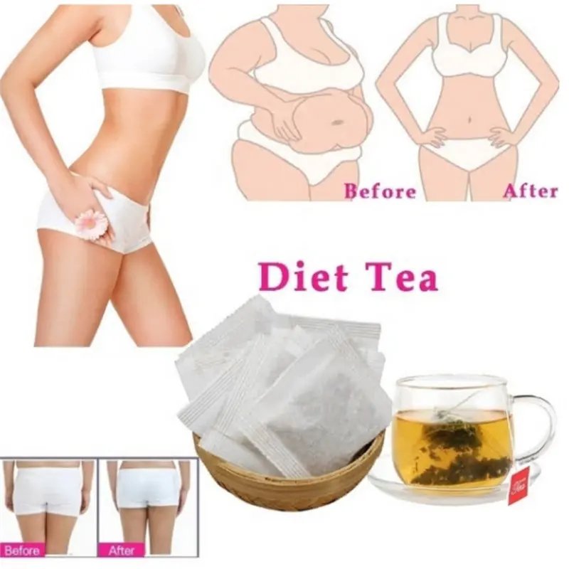 Hot Selling Nigerian Market Organic Traditional Chinese Herbal Fat Burner Flat tummy tea 28 days slimming tea