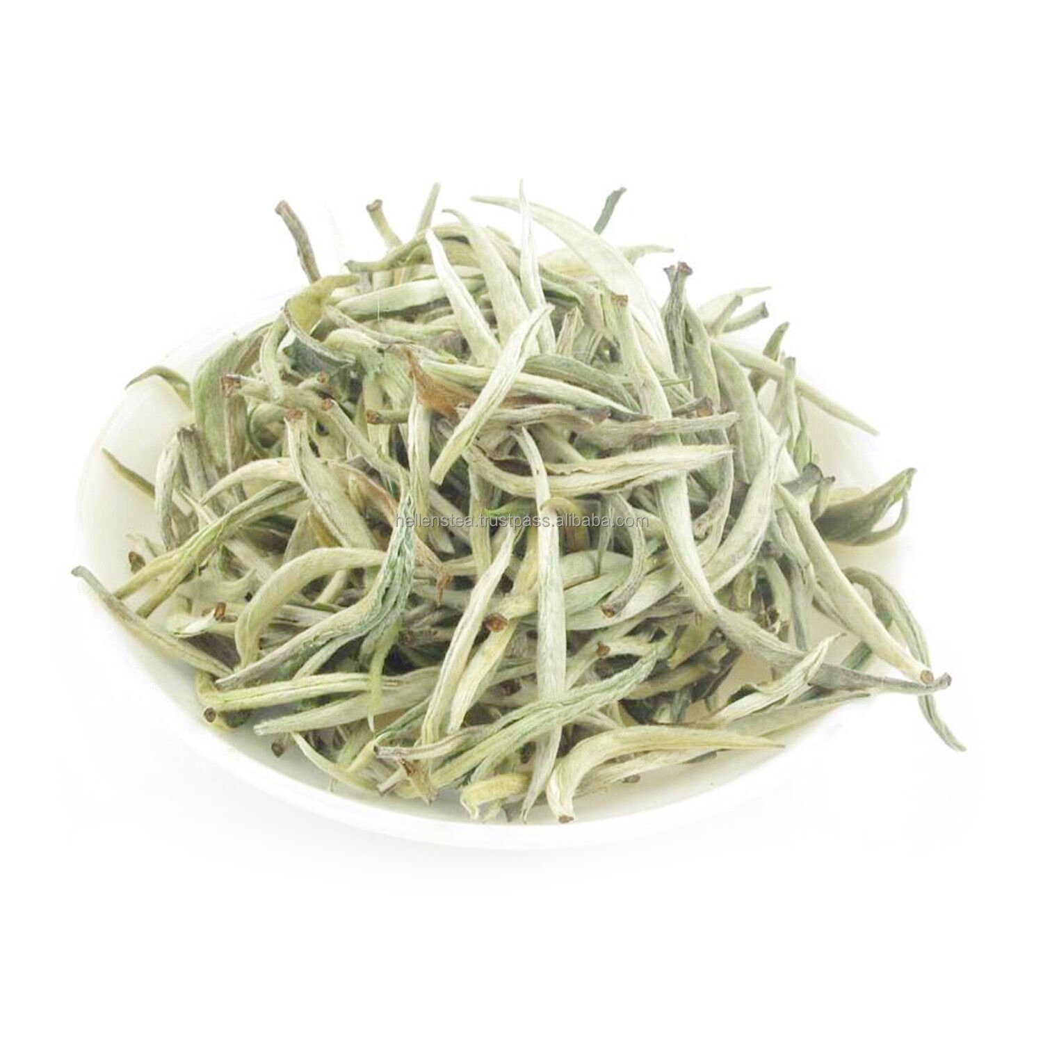 High Quality 100g Silver Needle White Tea Premium Loose Leaf Freshly Boxed Bulk Slimming Tea Silver Tips Sachet Bag Available