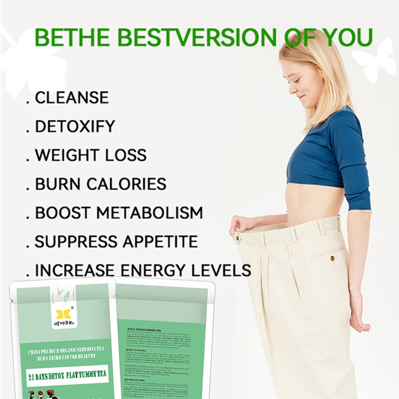 Sliming 21 day custom tea divina detox flat tummy tea instant weight loss detox tea slim fit greens cleanse