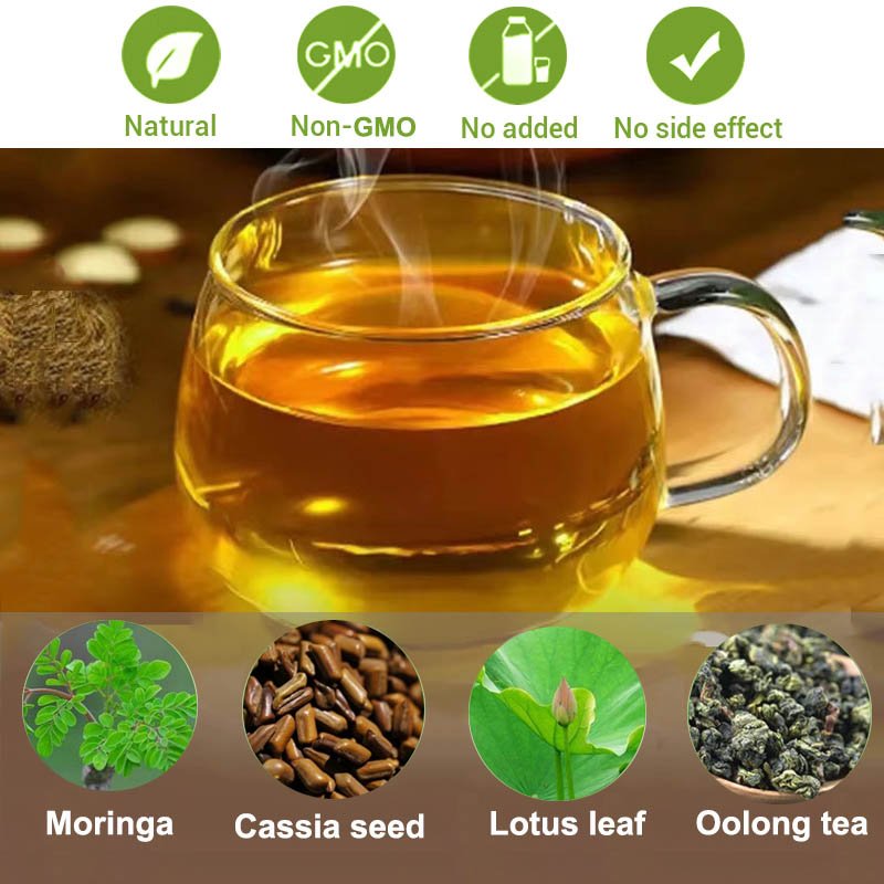28 Days Organic Flat Tummy Garcinia Cambogia Detox Tea Belly Fat Burn and Weight Loss Bagged Health Tea