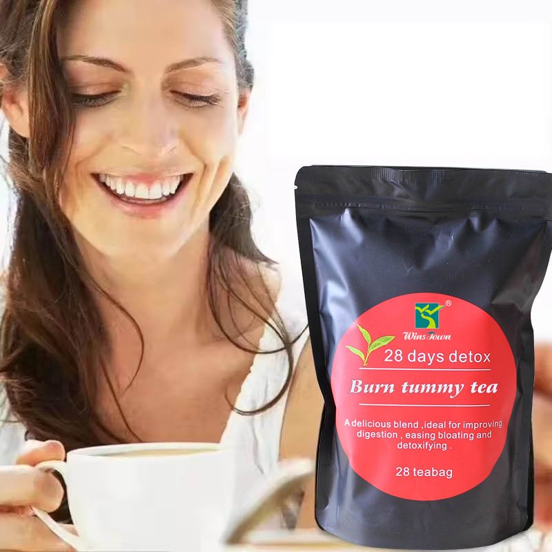 28 Days Organic Flat Tummy Garcinia Cambogia Detox Tea Belly Fat Burn and Weight Loss Bagged Health Tea