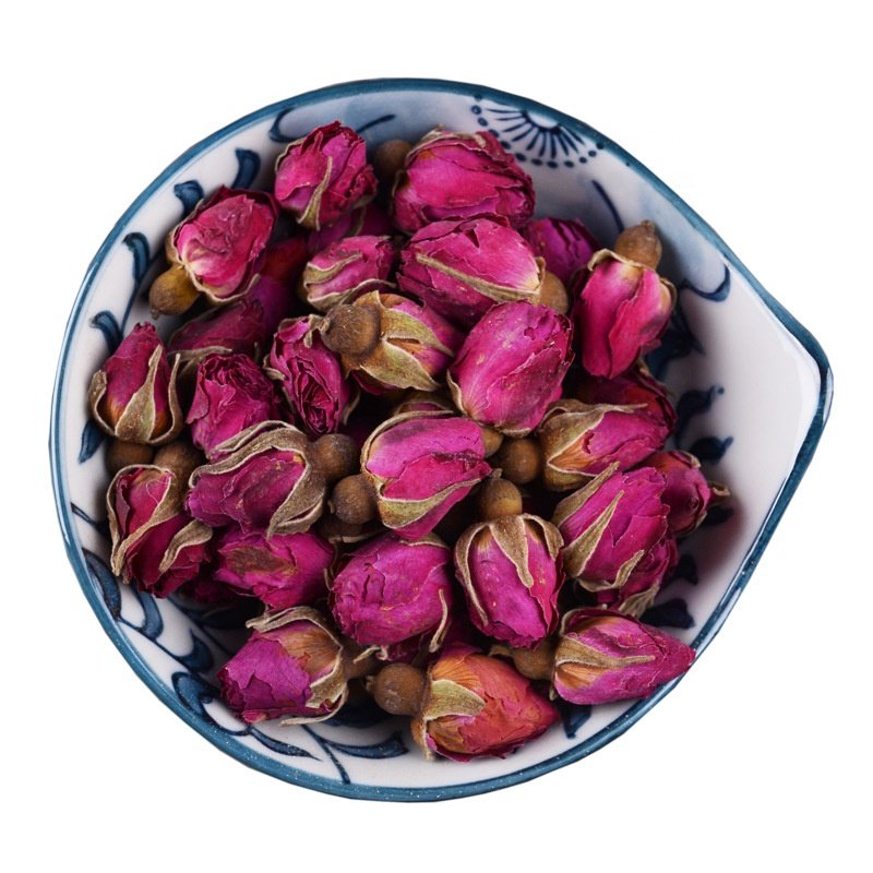 Chinese traditional rose tea dried rose buds for tea slimming tea