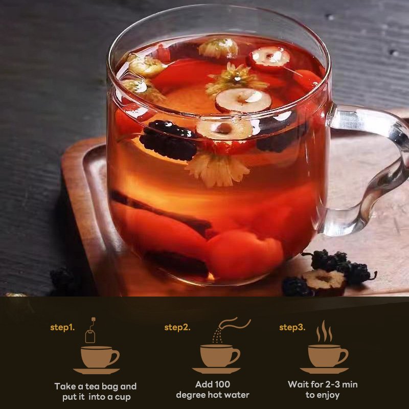 Chinaherbs male fertility Vitality tea herbal for men Beautiful life male enhancement erection tea