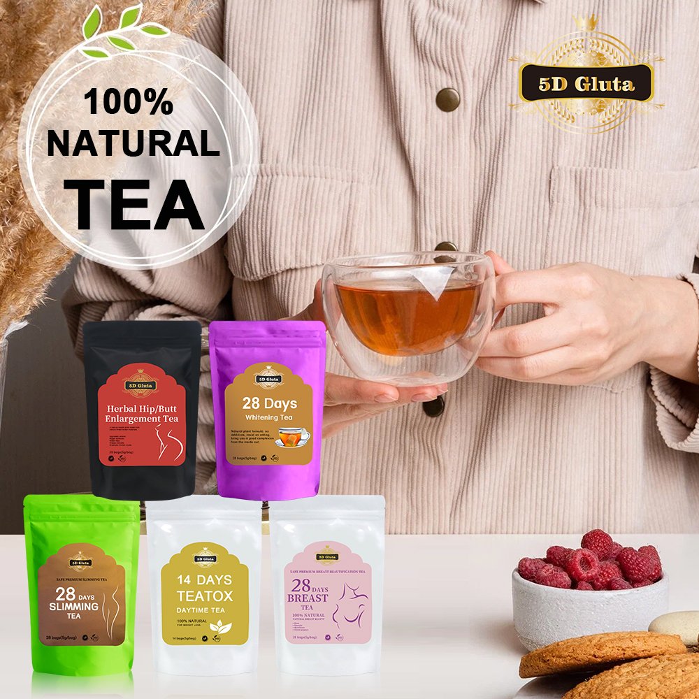 Natural Organic Flat Weight Loss Tummy Detox Fit Tea 28 Days Slimming Herbal Tea Private Label