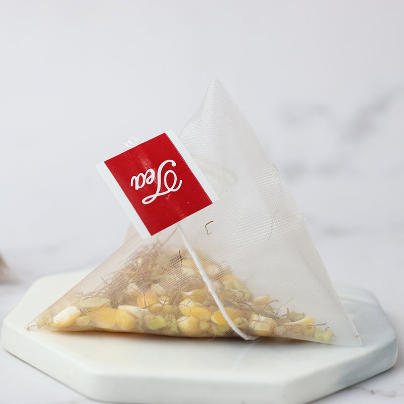 Wholesale of high-quality corn whisker tea, independent triangular package, health preserving flower tea manufacturers