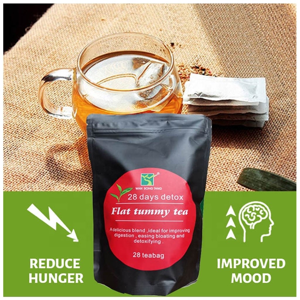 Private label 28 days slimming tea bag wins town weight loss detox slim green tea natural lose for ventre flat belly fat burn