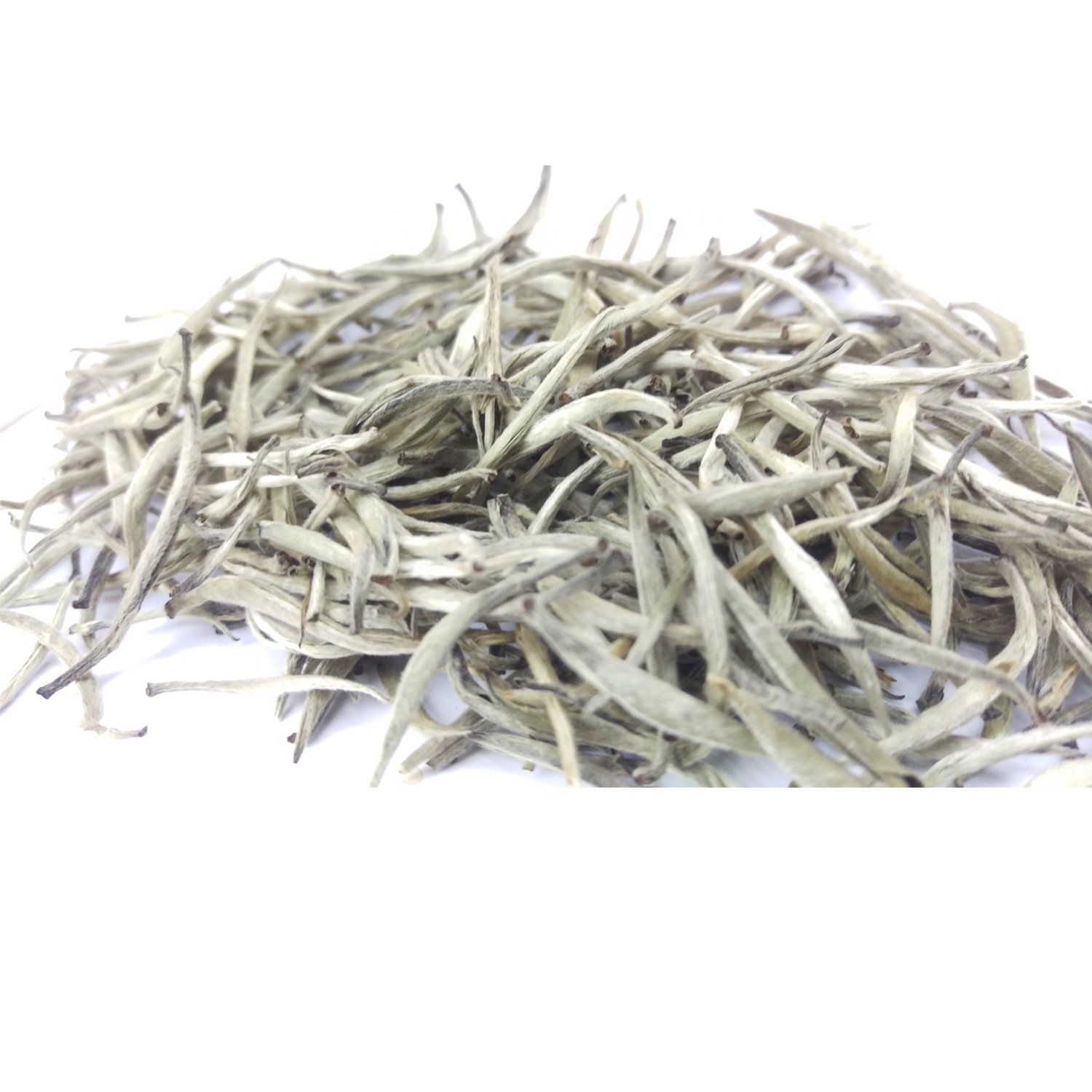 100% Natural Organic Silver Needle Tea Acril White Loose Leaf Freshly Processed in Sri Lanka Bottle Packaging for Slimming
