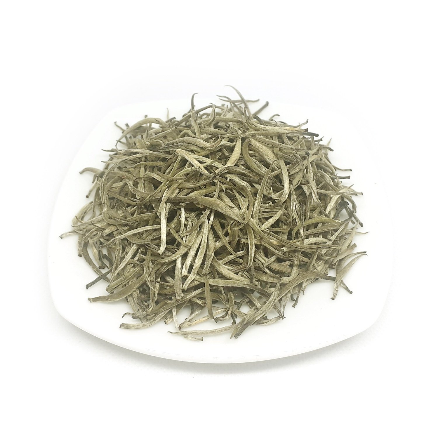 100% Natural Organic Silver Needle Tea Acril White Loose Leaf Freshly Processed in Sri Lanka Bottle Packaging for Slimming
