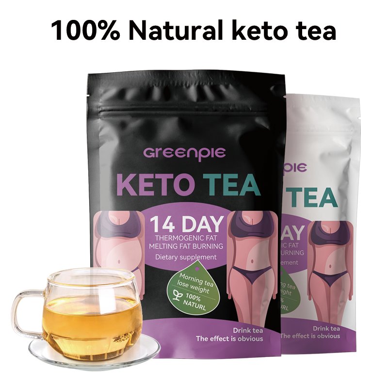 Greenpie OEM weight loss slimming tea big tummy burn fat cleanse detox flat tummy tea keto diet tea